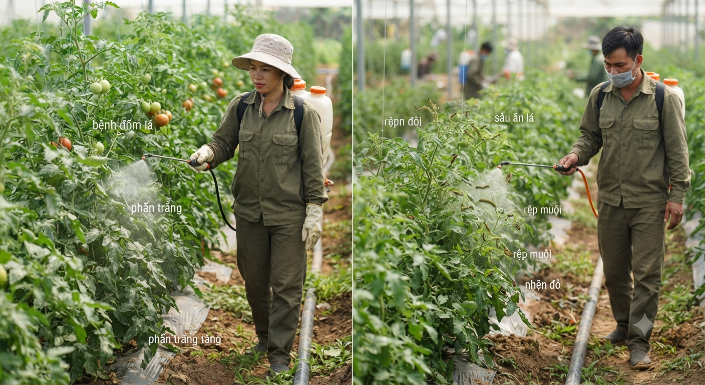 Sự khác biệt cốt lõi giữa thuốc trừ bệnh và thuốc trừ sâu