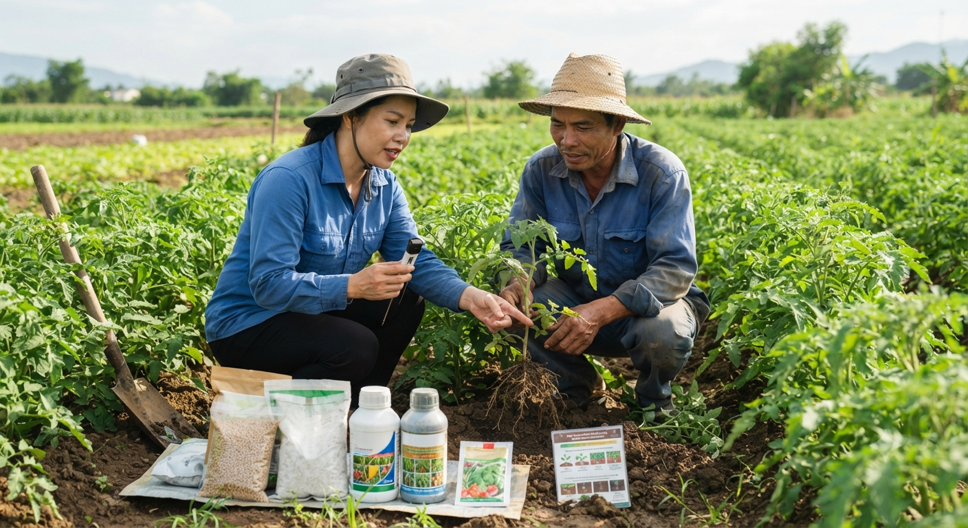 Nguyên tắc chung khi chọn vật tư nông nghiệp theo cây trồng