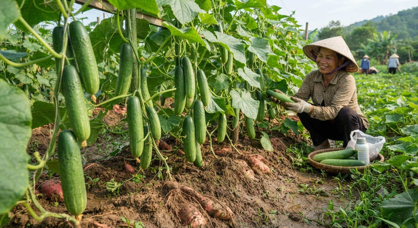 Giai đoạn nuôi trái, phì củ